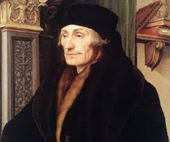 Desiderius Erasmus translate the new testament to Greek.