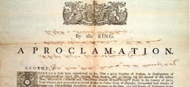 The Royal Proclamation determines that First Nations are sovereign