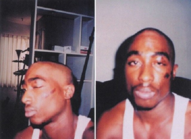Tupac is beaten by police officers.