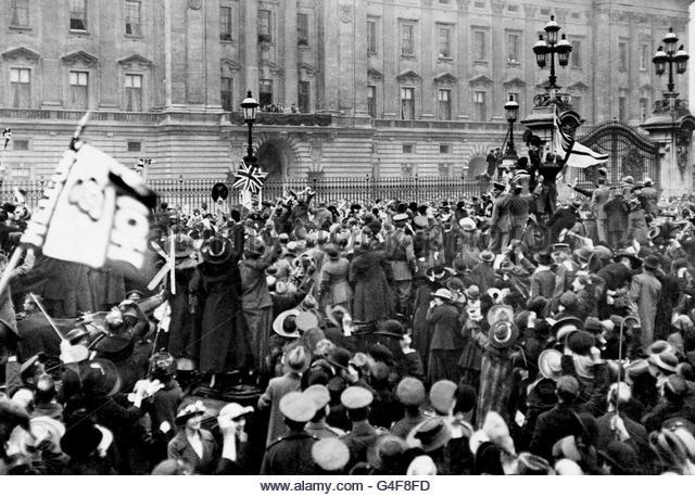 War ends in November with armistice.