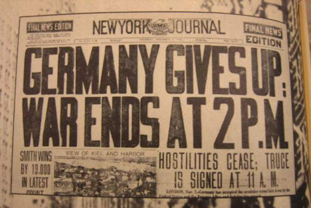 Germany surrenders