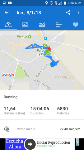 La fecha viene en la foto