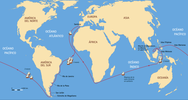 La Primera Vuelta Al Mundo de Magallanes (1519- 1522)
