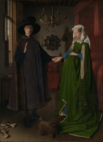 The Arnolfini Portrait, Jan van Eyck