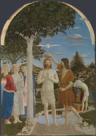 The Baptism of Christ, Piero della Francesca