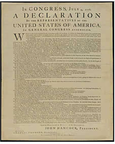 Declaration of Independence