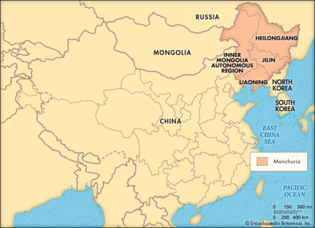 Invasion of Manchuria-China