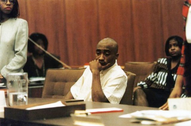 Tupac was arrested.