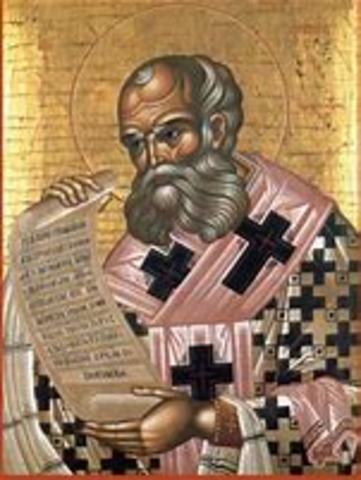 Athanasius defines the New Testament