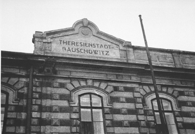 Arrival at Theresienstadt