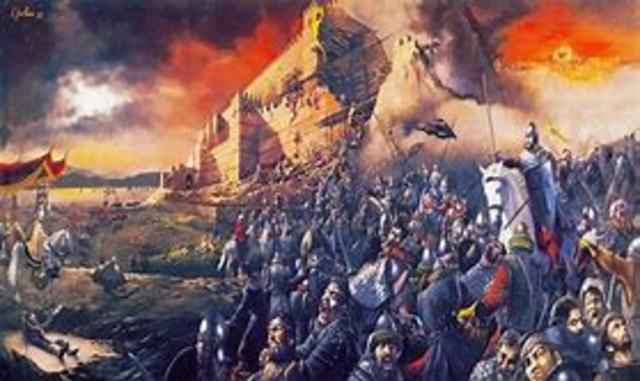 Constantinople falls to the Turks