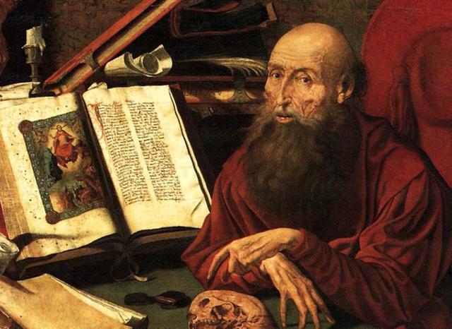 Saint Jerome Completes the Vulgate