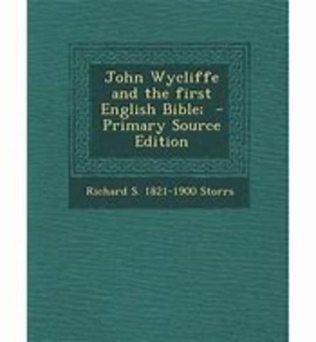John Wyclif supervises Bible translation