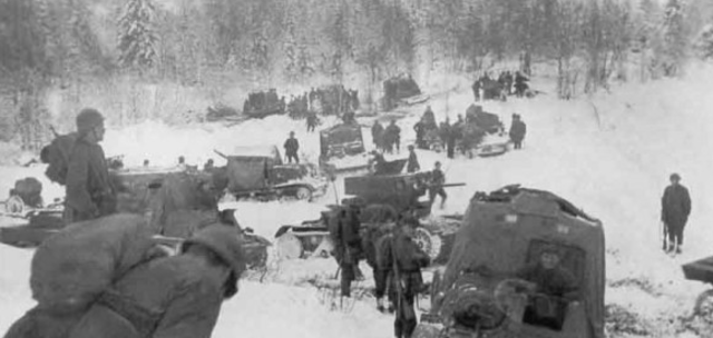 Soviets invade Finland