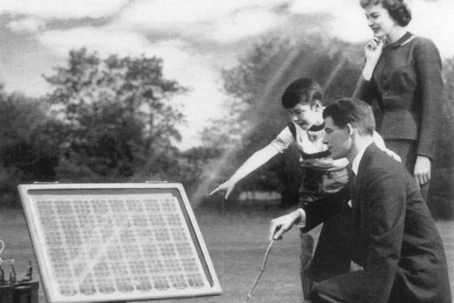El primer generador de energía solar
