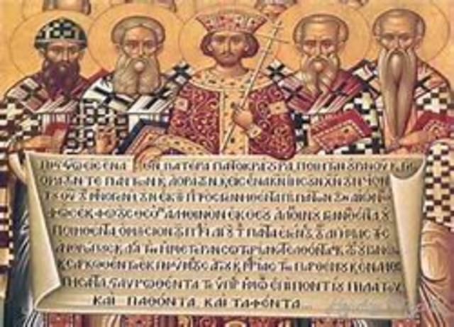 The First Council Of Nicea