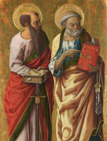 peter and paul are executed