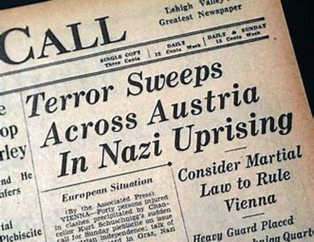 Germany invades Austria