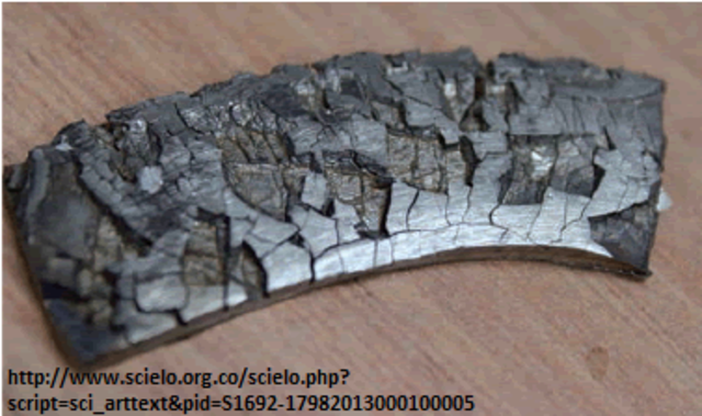 Fragilización de las calderas.