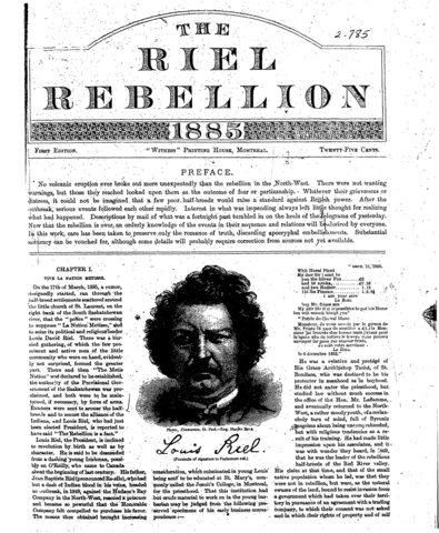 Riel rebellion
