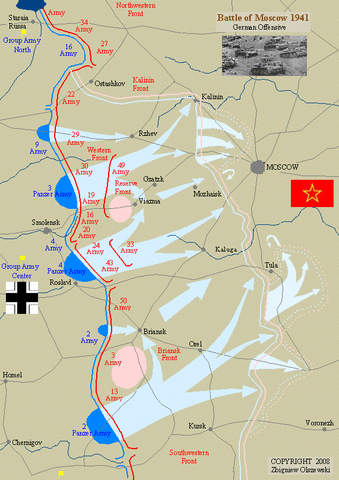 the Soviet army fights back