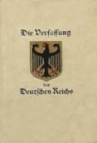 Constitución de Weimar