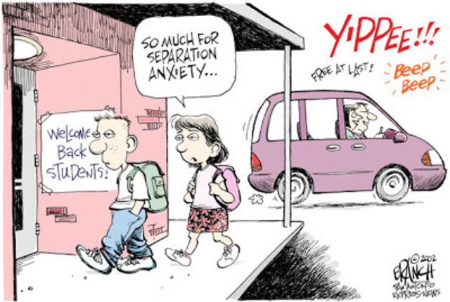 First day of school... out of homeschool...