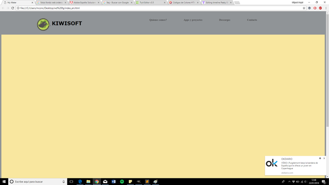 Reestructuracion de la web