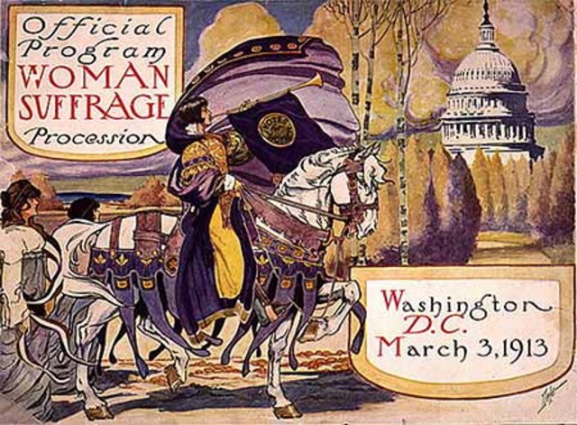 Women's rights parade.