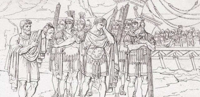 Burgeroorlog tussen Pompei en Caesar