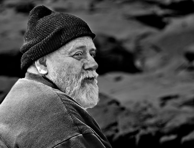 Scrooge before the flashbacks