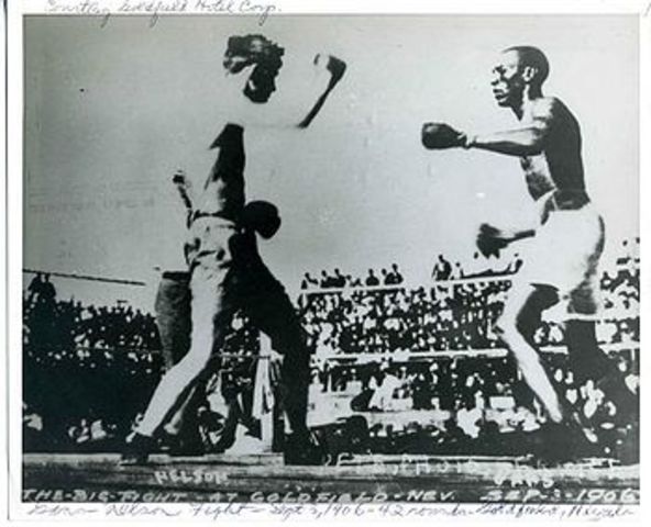 Joe Gans vs Battling Nelson - Last Fight to Finish Fight