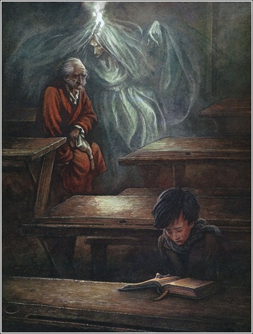 Scrooge's Early Childhood