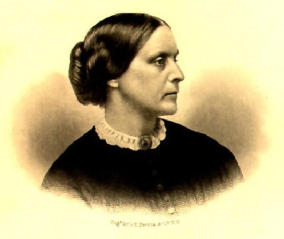 Susan B. Anthony asks for equal pay as men on behalf of all teachers