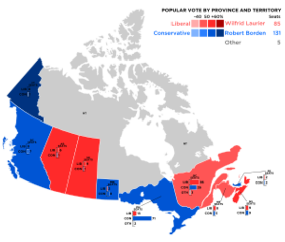 Conservatives Win Election; Borden Becomes PM