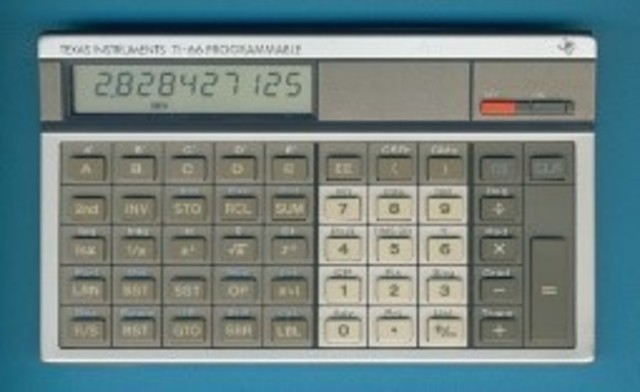 September 1984:  Texas Instruments TI-66 Programmable Calculator