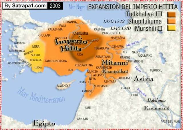 HITITAS Y HURRITAS SE ENFRENTARON EN EL NORTE DE MESOPOTAMIA