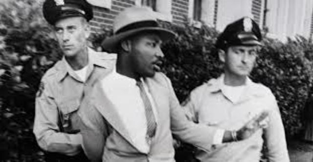 MLK's arrest