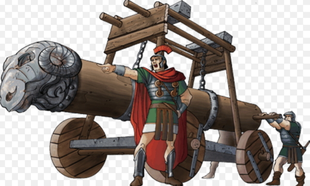 ADAD-NIRARI II DESARROLLO MAQUINARIA DE ASEDIO, COMO LA GRAN ARMA "EL ARRIETE" CON LA QUE DERRIBO MURALLAS