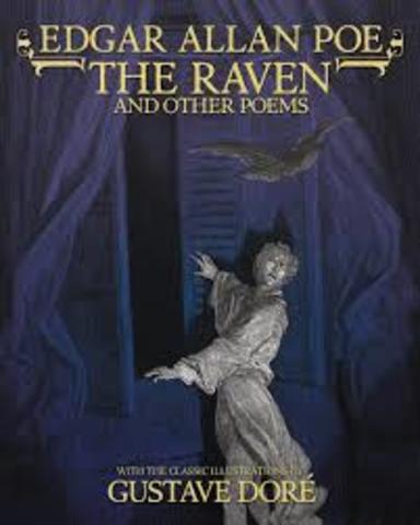 Edgar Allan Poe publishes The Raven and Other Poems