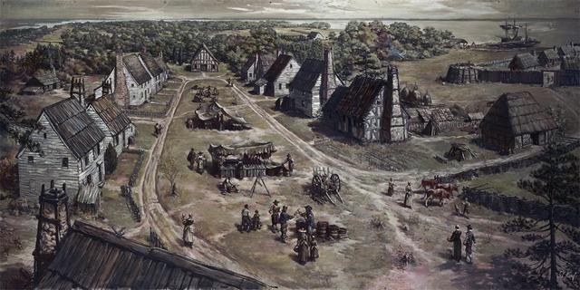 The Arrival of the English