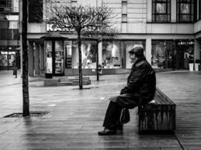 Scrooge on the street