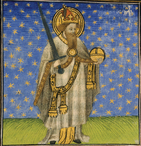 Charlemagne Crowned Holy Roman Emperor
