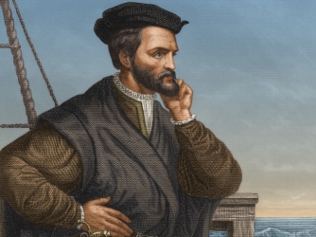Jacques Cartier was sent by the king to North America where he explored the St. Lawrence River.