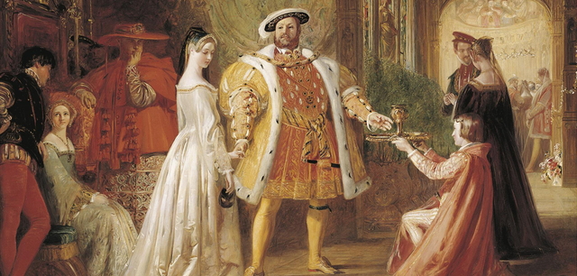 King Henry VIII separated from the Catholic Church and made the Church of England.