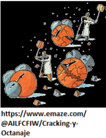 Desarrollo de craqueo por método de destilación a presión