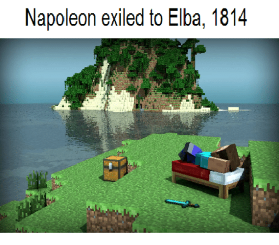 Exile On Elba For Napoleon