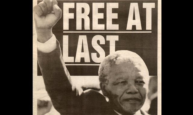 Es liberado, fin del apartheid.