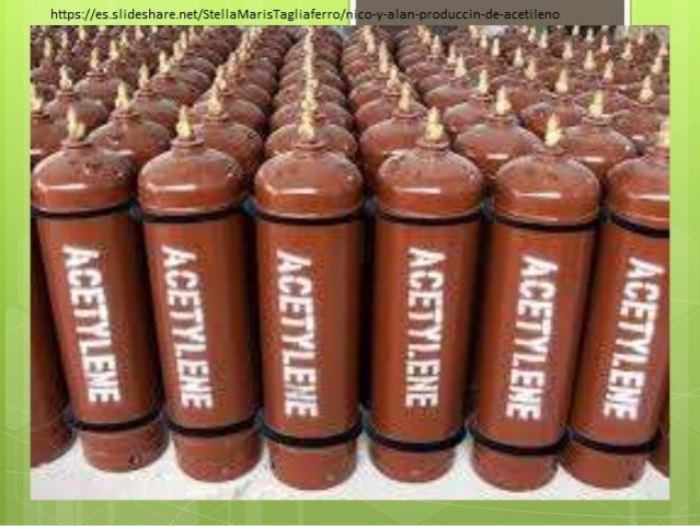 Se produce acetileno