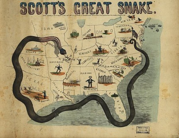 Winfield Scott and the Anaconda Plan